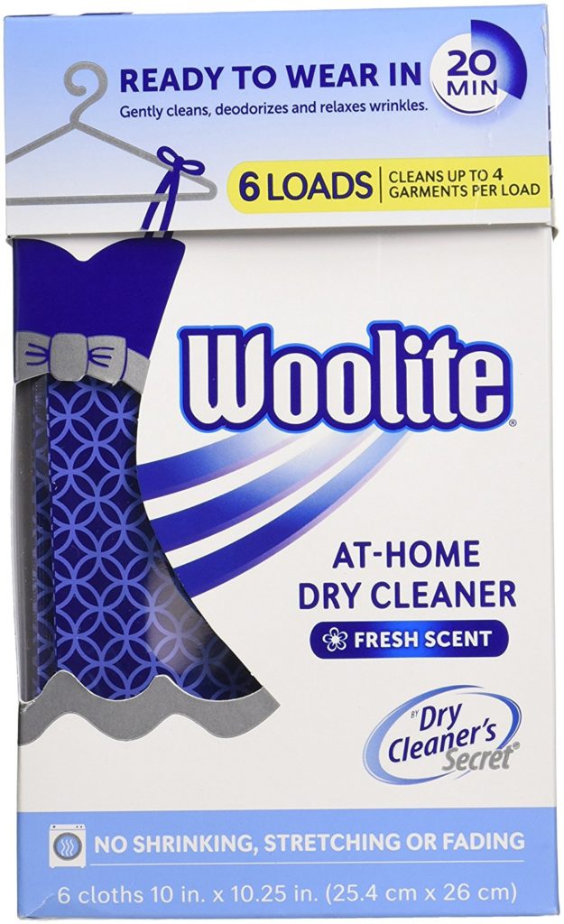 Woolite Dry Cleaner's Secret (6 Uses)At Home Dry Cleaner for Dry Clean